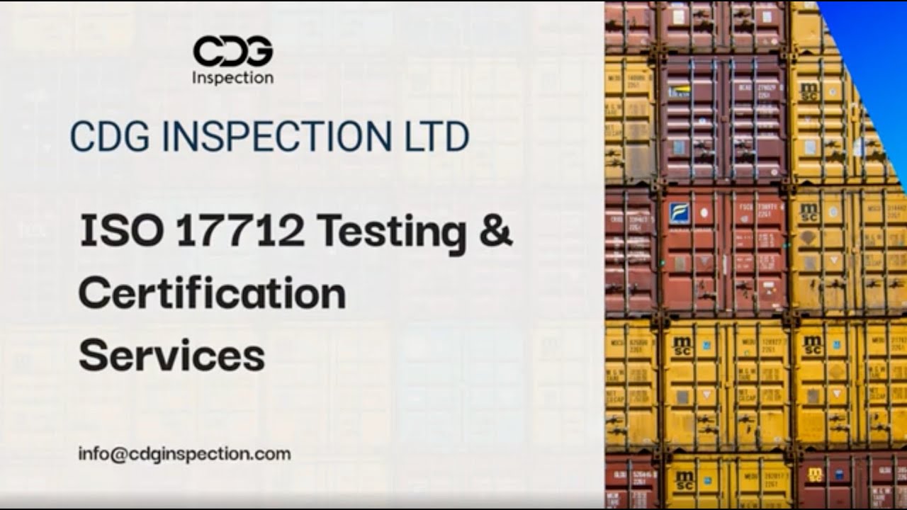 ISO 17712 Testing & Certification | Call : 9643077962