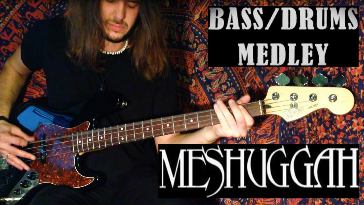 Meshuggah Bass Medley (part 1) by Peter Episcopo