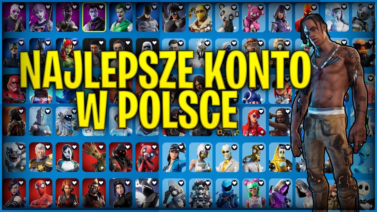 OPENING NAJLEPSZEGO KONTA FORTNITE W POLSCE !