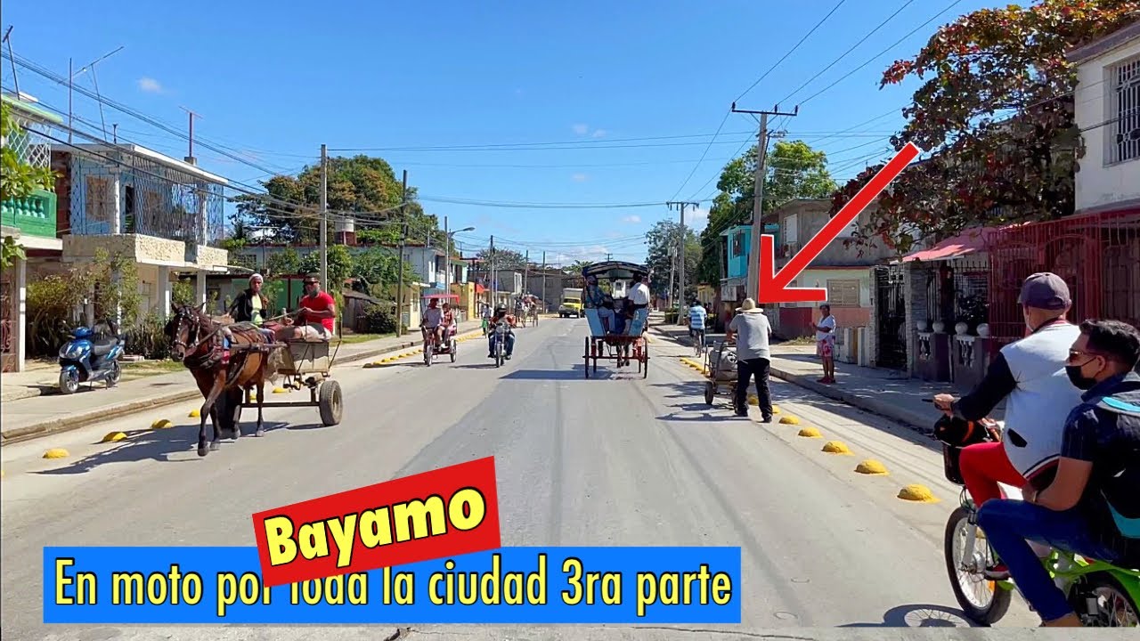 Por Las Ciudades de Cuba 4K Videos ( BAYAMO CUBA) Parte 3