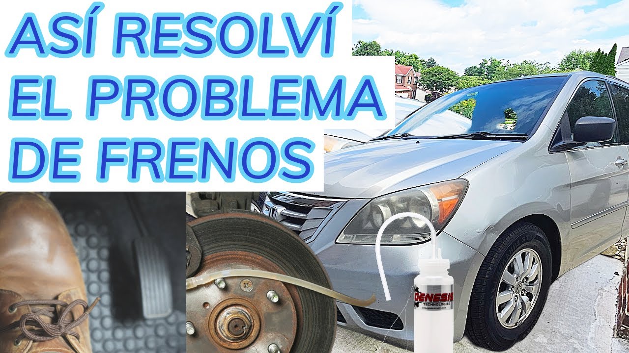 Así Resolví el Problema de Frenos, NO es Master Cylinder - Honda Odyssey 2008