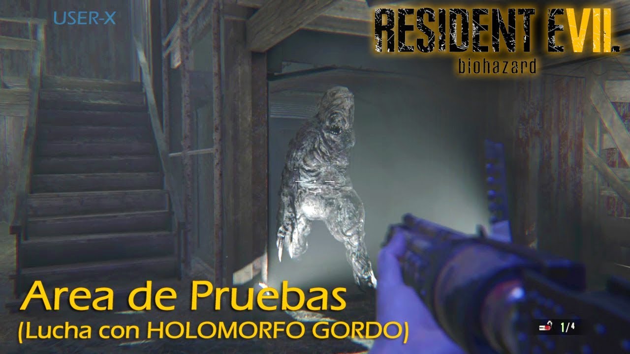 Resident Evil 7 [PS4] JEFE LUCAS BAKER (Holoformo Gordo) | Espa&ntilde;ol