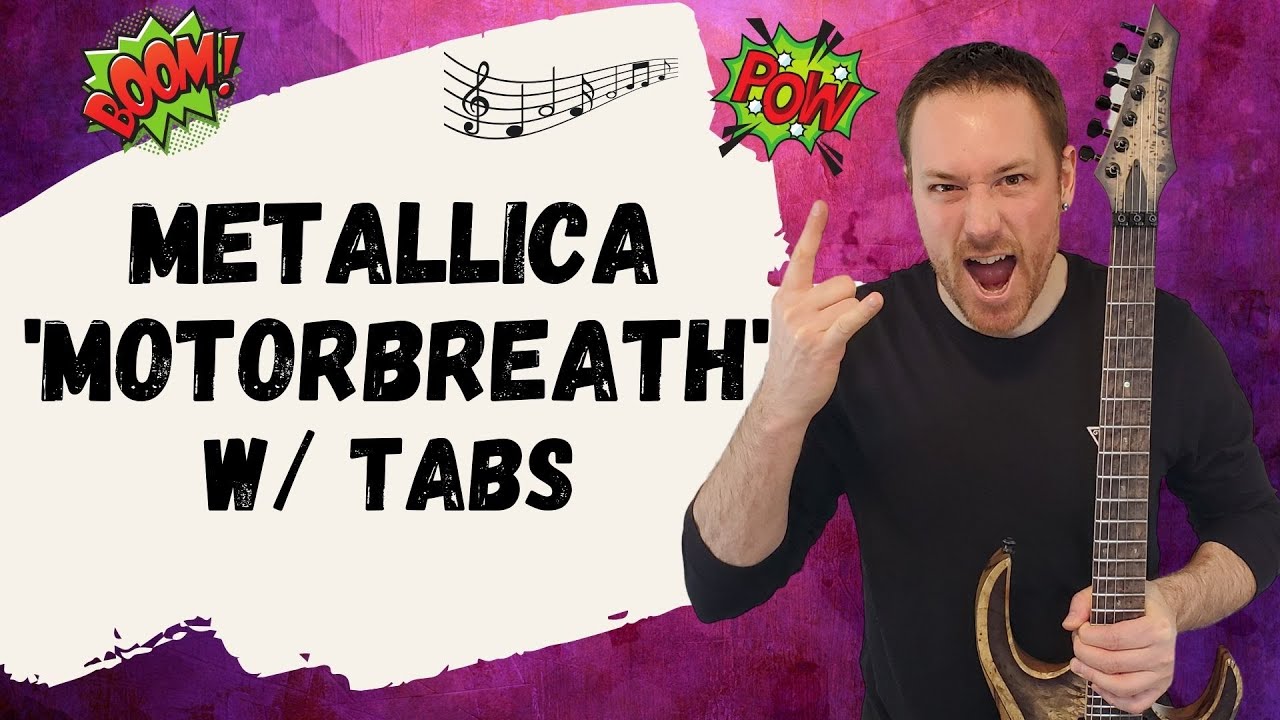 Metallica Motorbreath Guitar Lesson + Tutorial