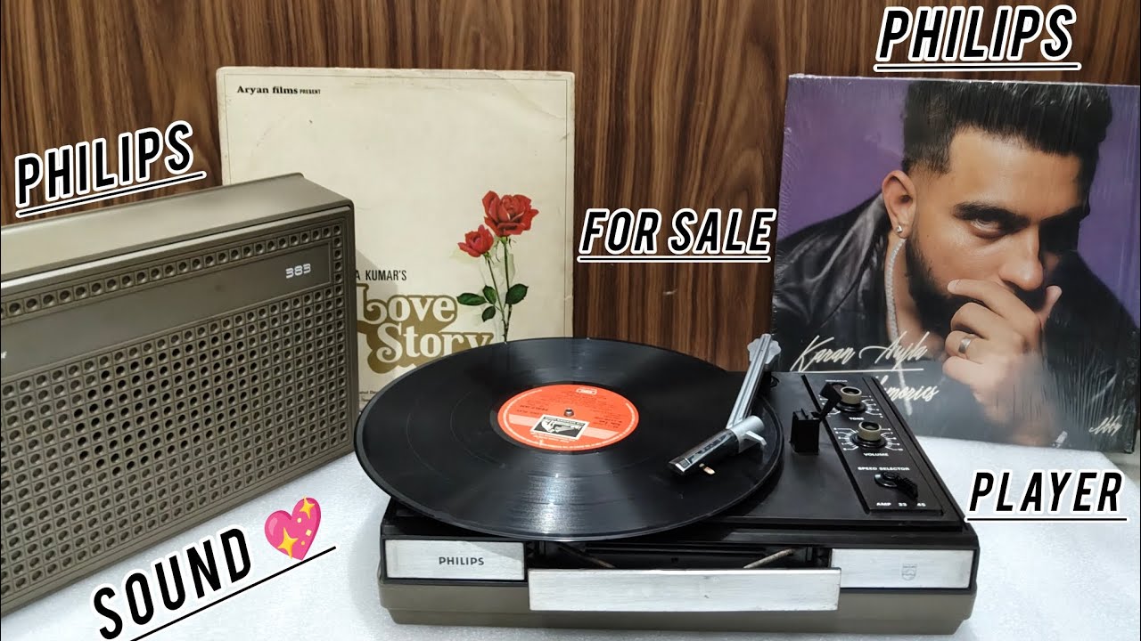 || FOR SALE || (9310741161) RARE PHILIPS 383 RECORD PLAYER #forsale #vintage #philips
