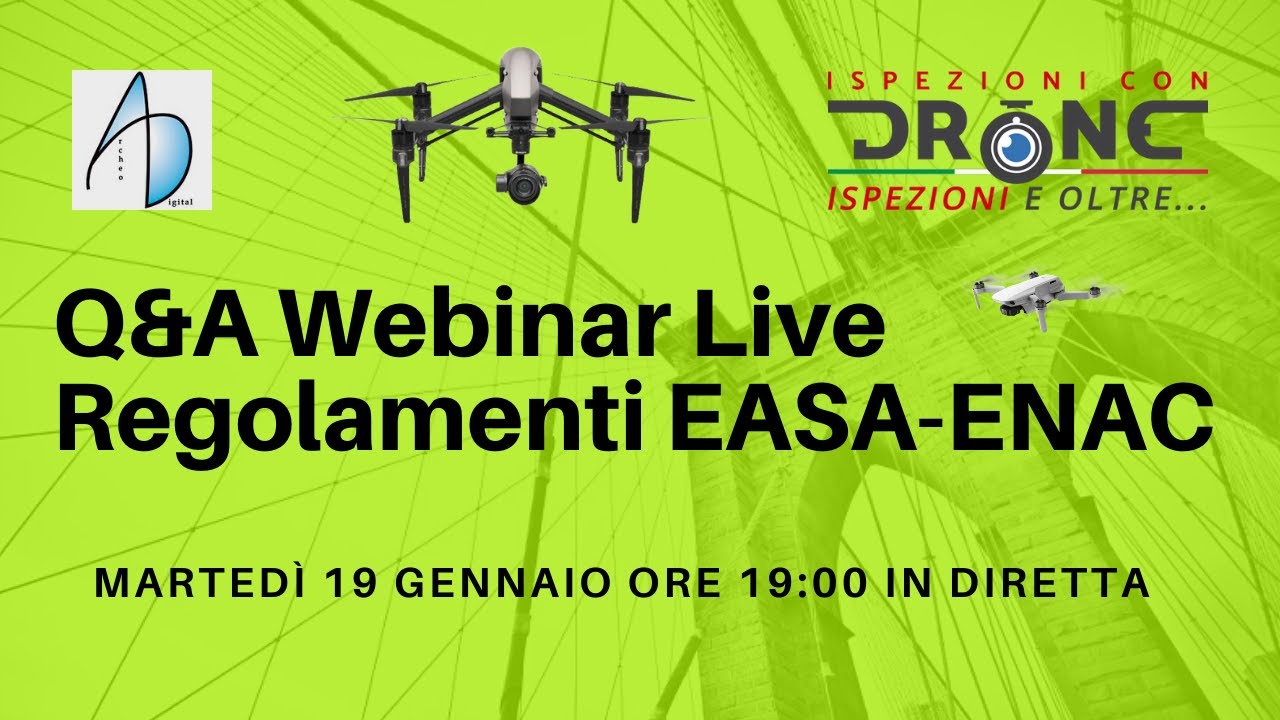Le vostre domande, le nostre risposte: Regolamenti droni EASA, ENAC, D-Flight