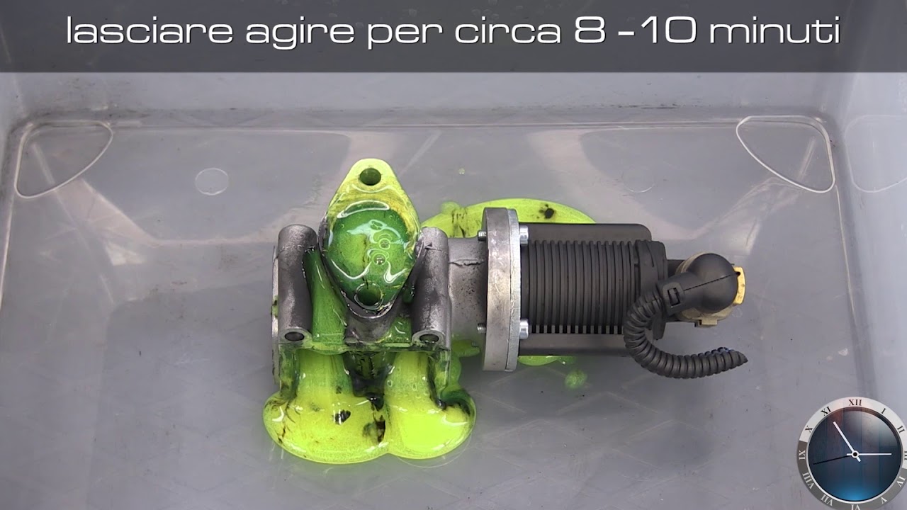 TUNAP Pulizia sistema EGR con le innovative tecnologie XFoam e XGel