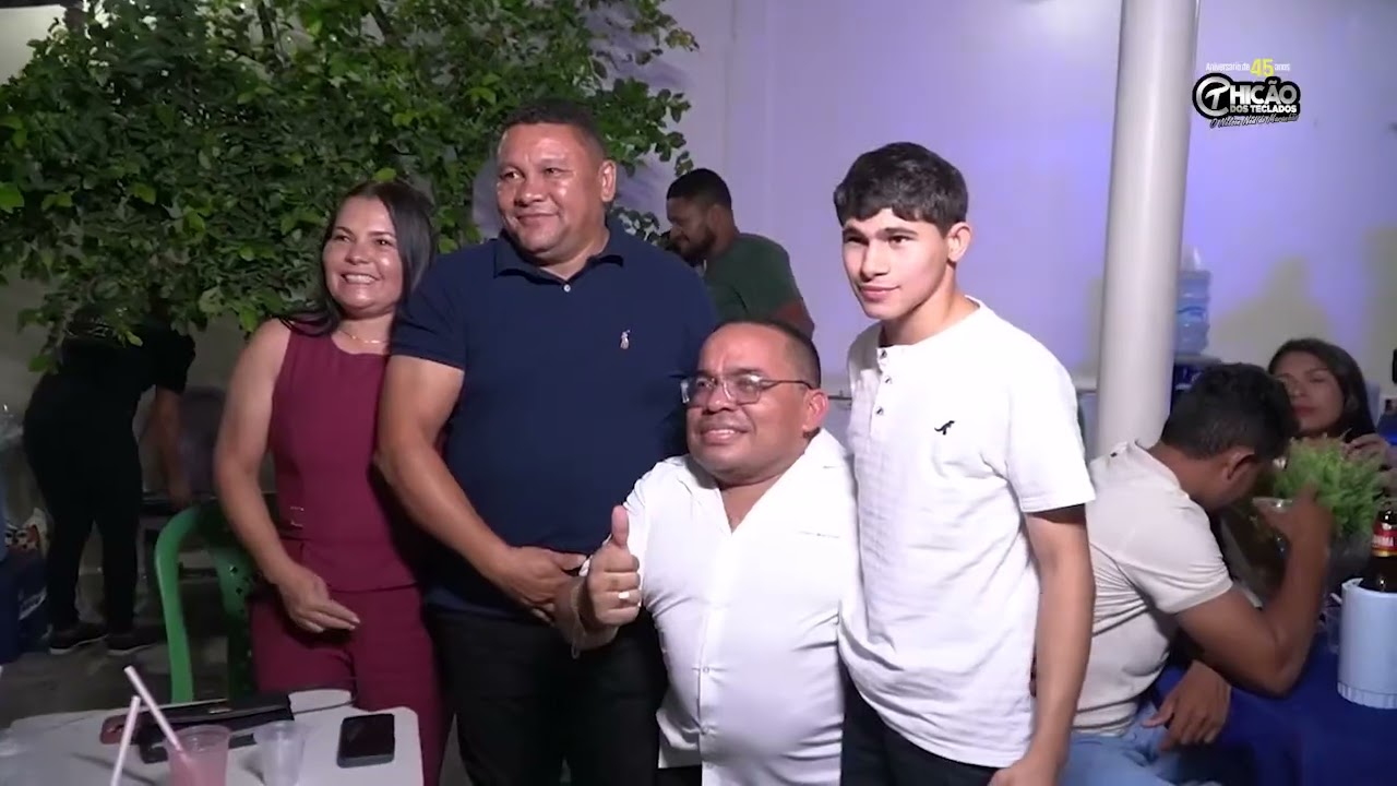 Chicão dos teclados comemorando seus 45 anos…
