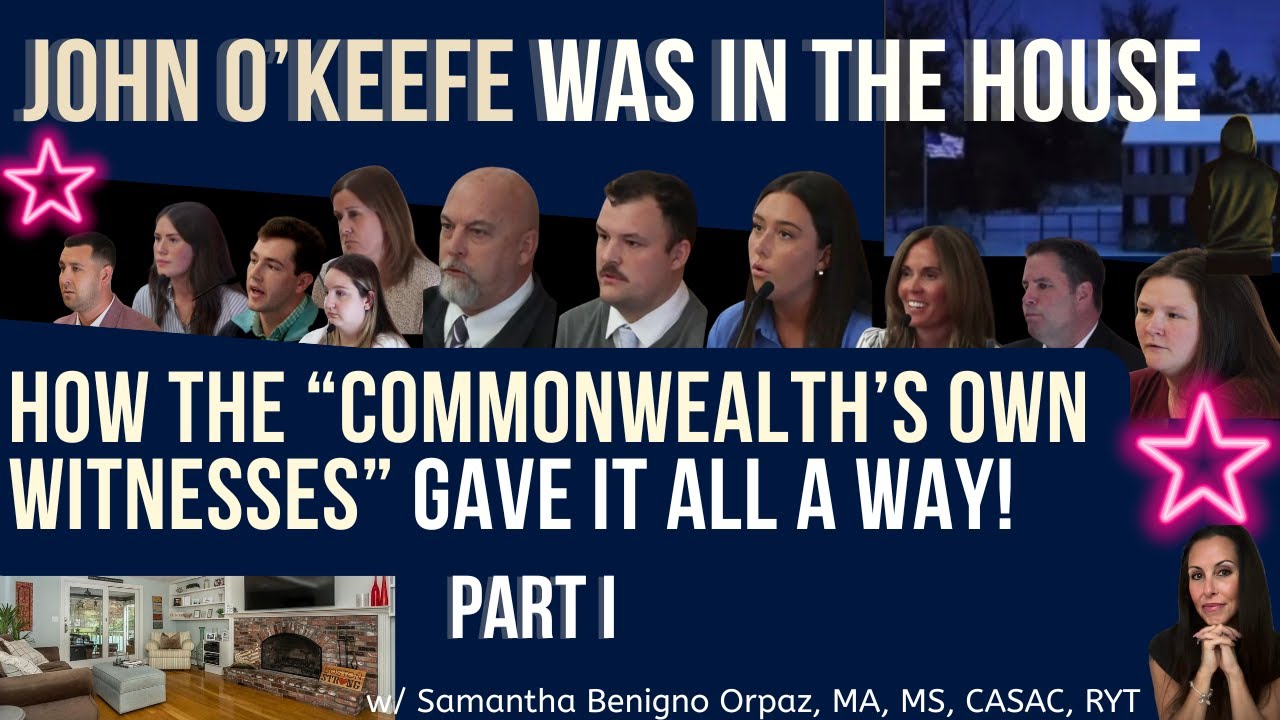 JOHN O'KEEFE WAS IN THAT HOUSE! HOW I FIGURED IT OUT a 3 Part Series. P1.