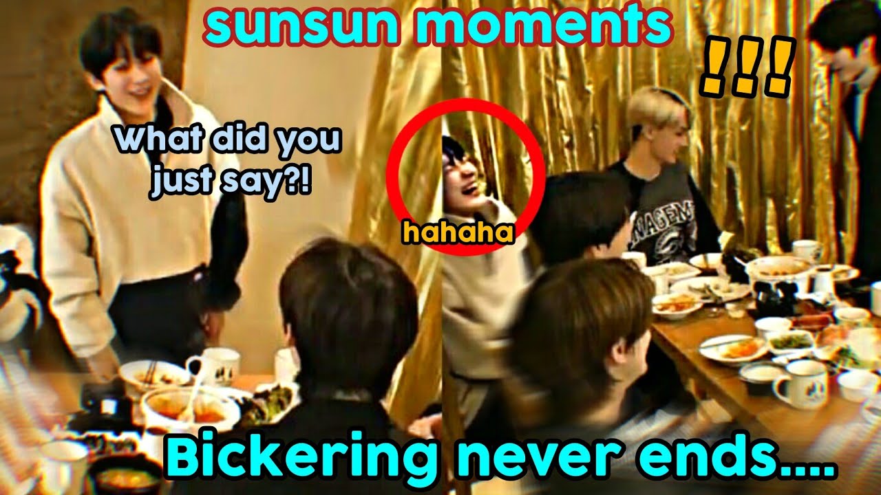 sunghoon and sunoo added bickering as a daily routine