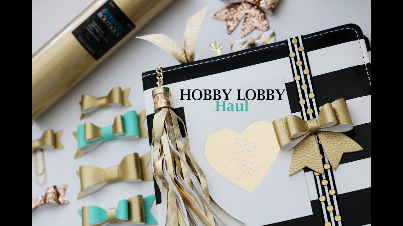 Hobby Lobby Haul, Washi Tapes, Planner Decor..