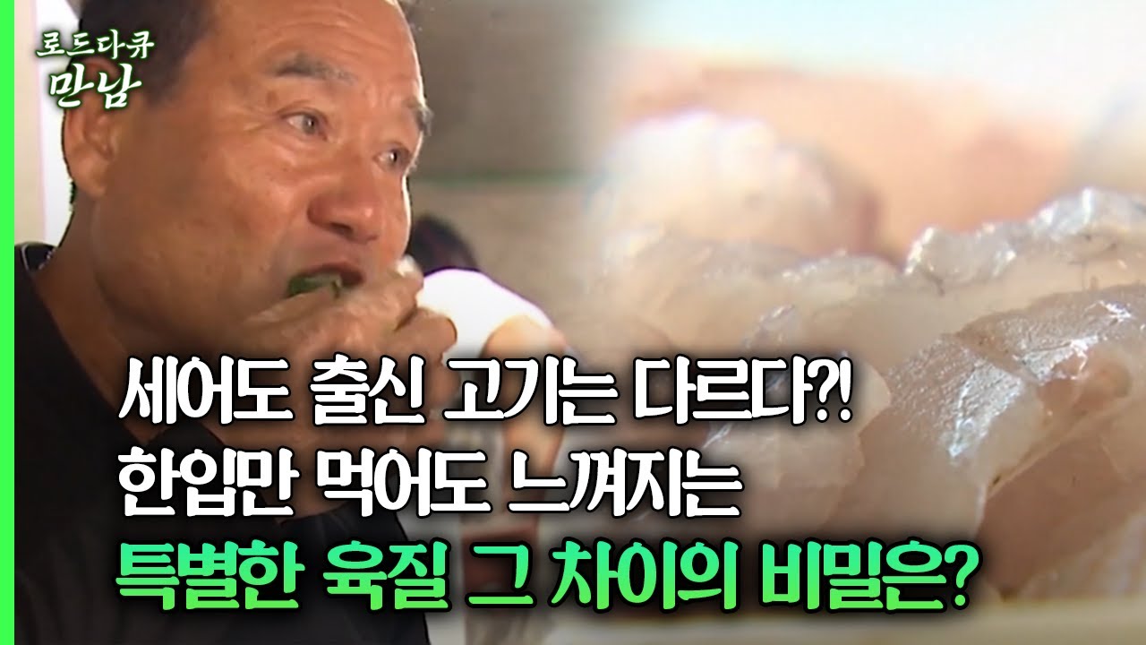[로드다큐 만남 47회⑤] 세어도 출신 고기는 다르다?! 한입만 먹어도 느껴지는 특별한 육질 그 차이의 비밀은?
