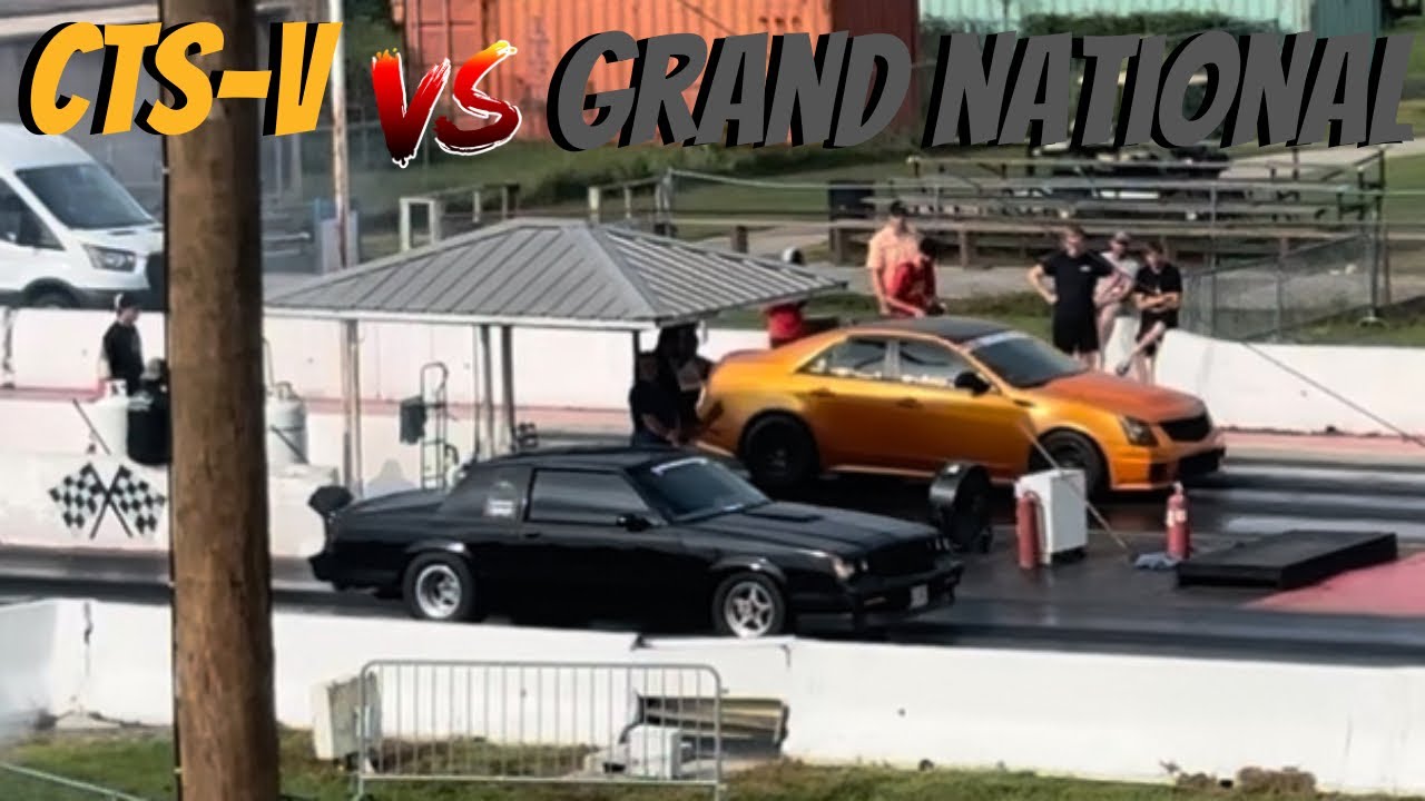 CTS-V VS Grand National Drag Race