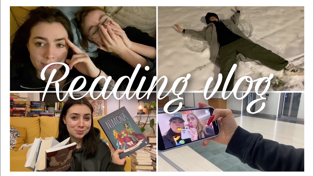 Maraton bajek, Nimona, prezenty i mnóstwo dobrych książek 📚 READING VLOG