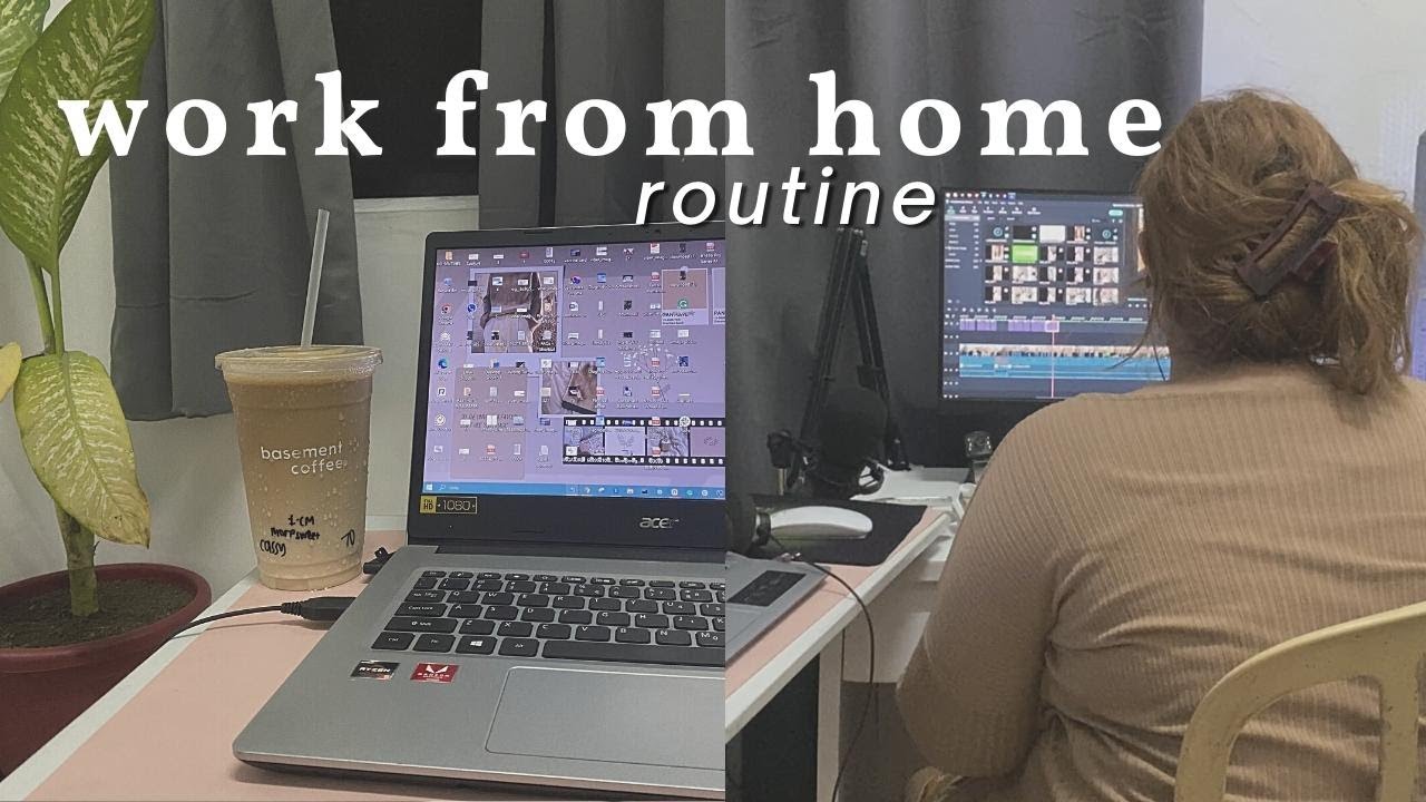WFH DIARIES: My *realistic* Working from Home Routine | night shift 9pm-6am