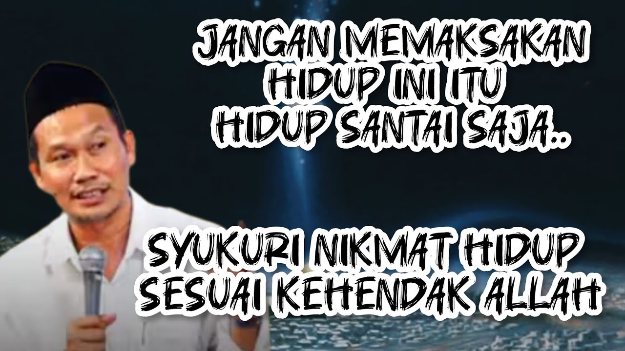 MENSYUKURI NIKMAT HIDUP ❗ PENGAJIAN GUS BAHA 