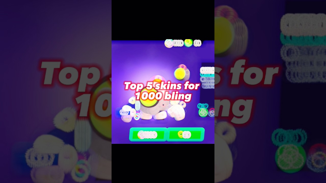 Top 5 skins for 1000 bling 🔥 #shorts #brawlstars