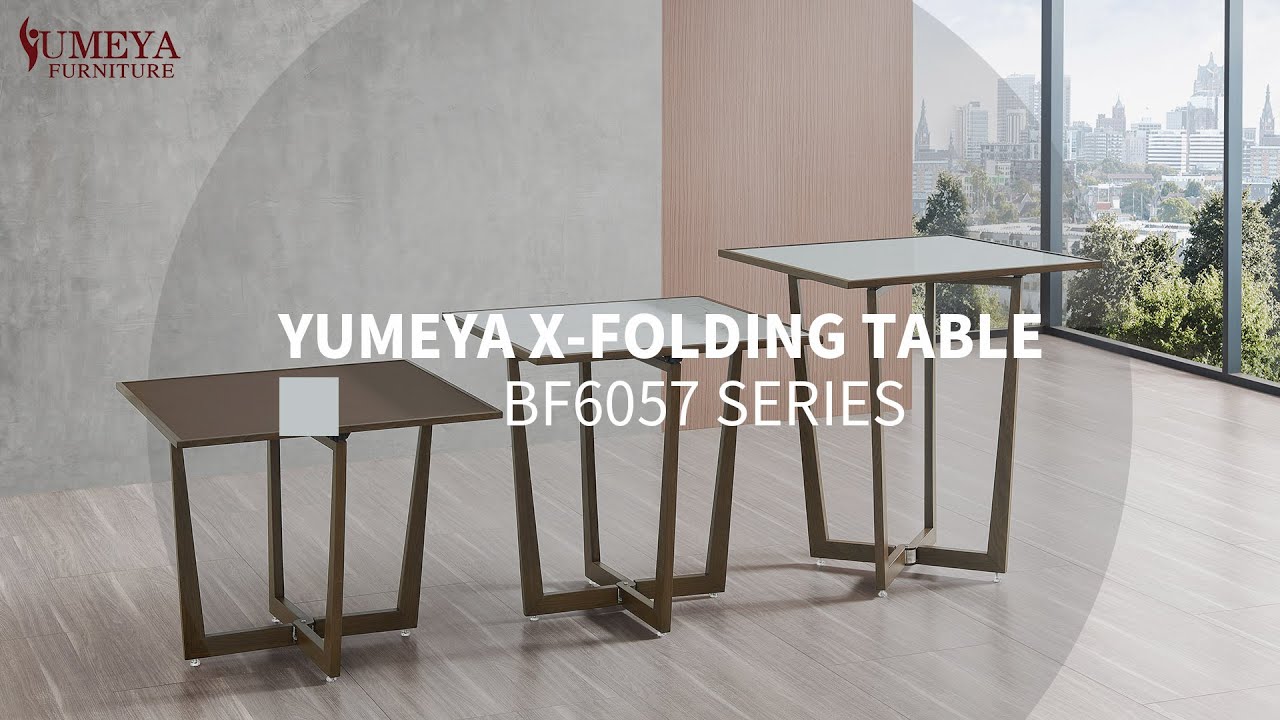 Redefine high-functional for hotel | Yumeya metal wood grain nesting table BF6057 series