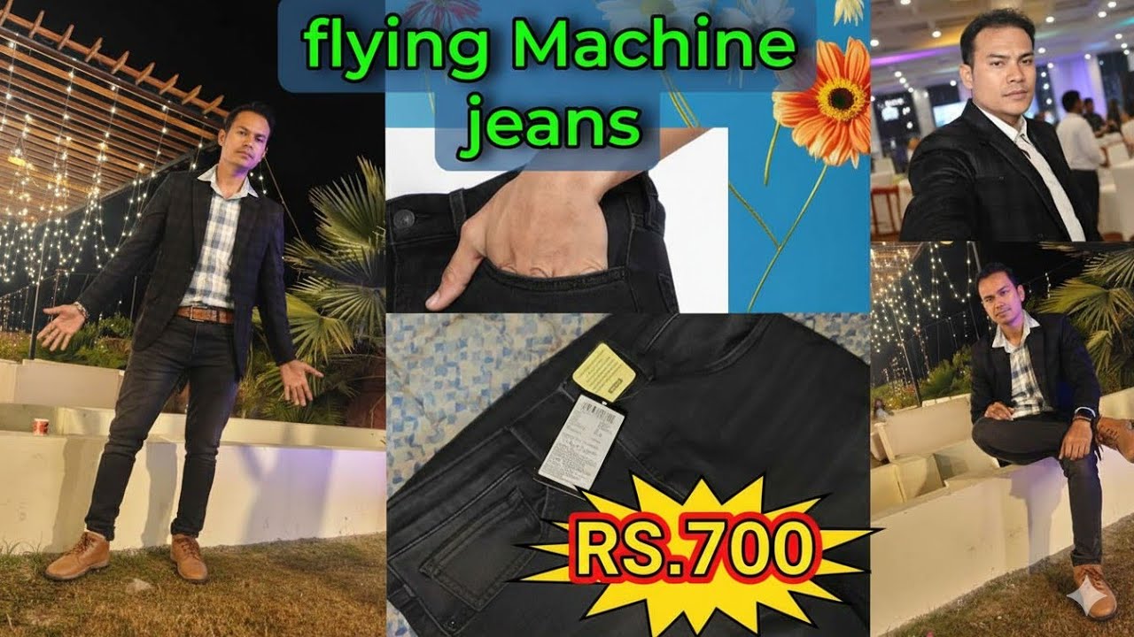 Best flying Machine jeans black colour  price and full review