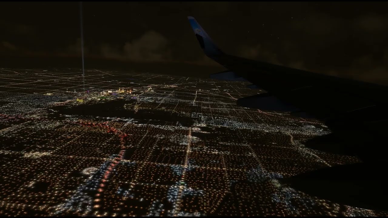 CROSSWIND LANDING AT LAS VEGAS AIRPORT A321 FRONTIER AIRLINES | ATTERRISSAGE VENT DE TRAVERS À KLAS