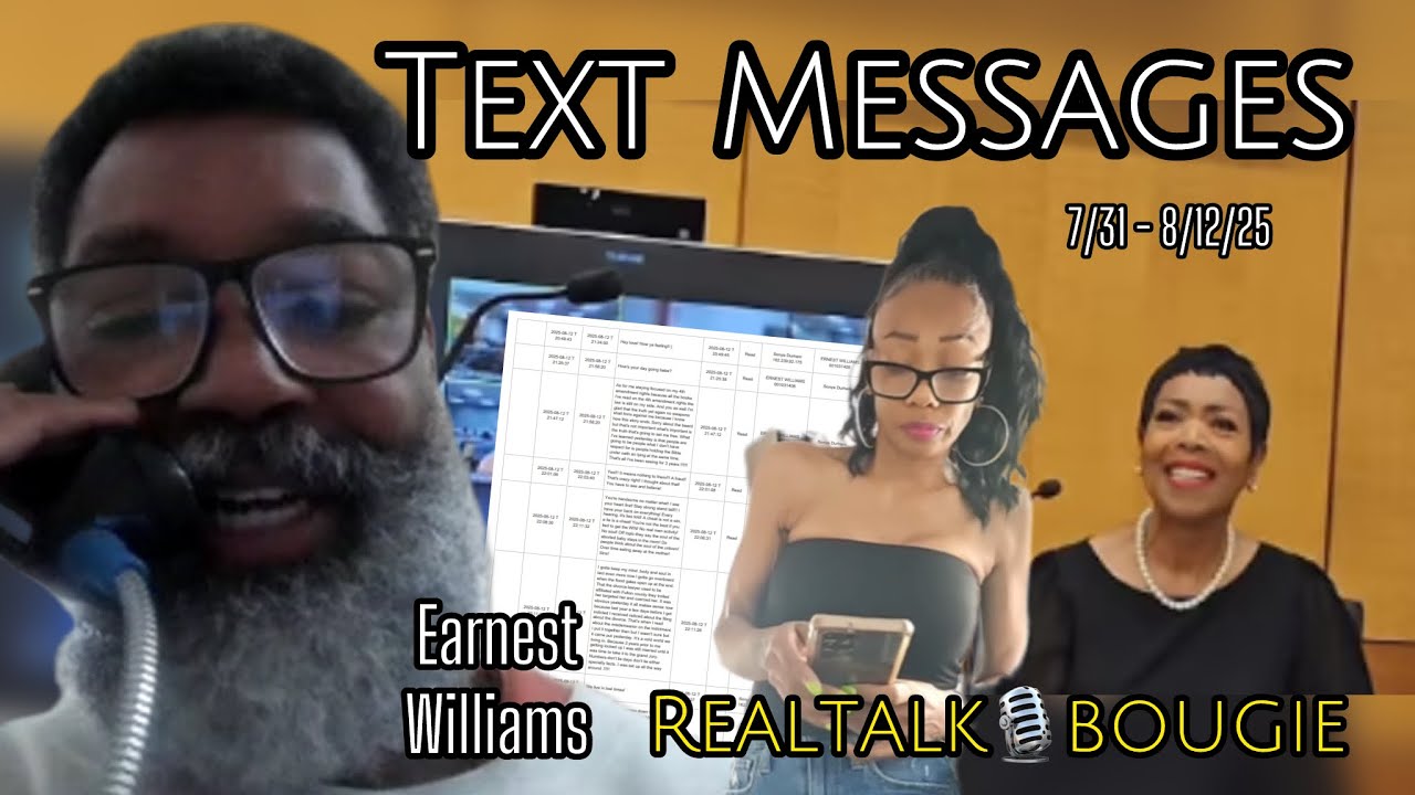 EARNEST WILLIAMS - TEXT MESSAGES | FULTON COUNTY RICO