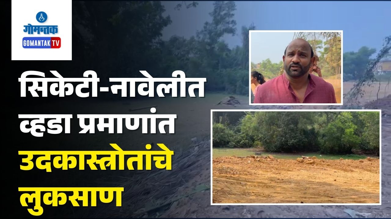 Navelim News - Massive destruction of Water Body reported at Sinquetim, Navelim | Gomantak TV