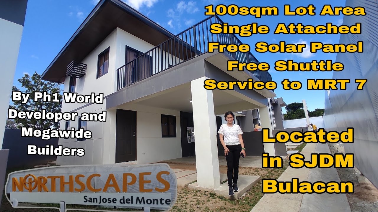 Single Attached with 100sqm Lot Area | Flood Free Bulacan | Free Shuttle Service to MRT 7