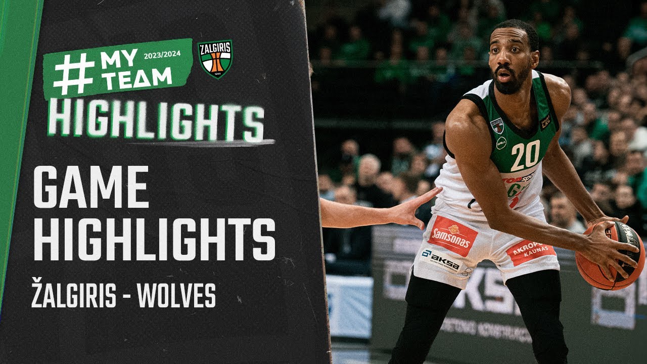Žalgiris - Wolves | Game Highlights | 2023.12.17