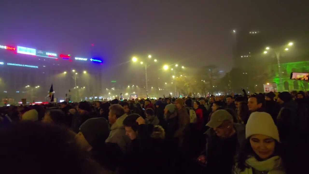 Protestul din data de 12.12.2025 împotriva coruptiei din Justiție.