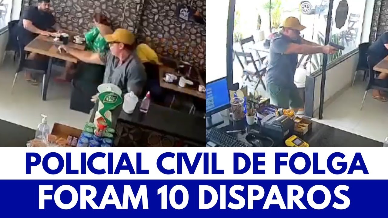 POLICIAL CIVIL RECONHECE BANDIDO EM PADARIA