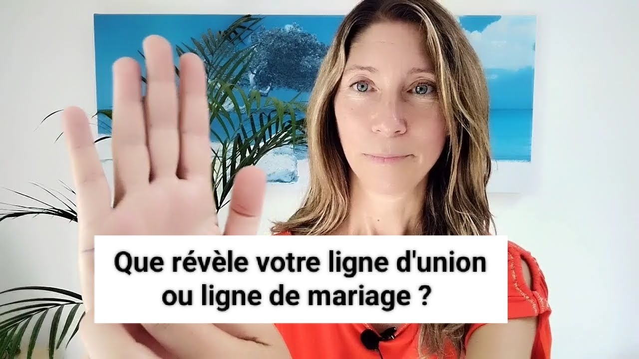 Que révèle votre ligne d'union ou ligne de mariage ?