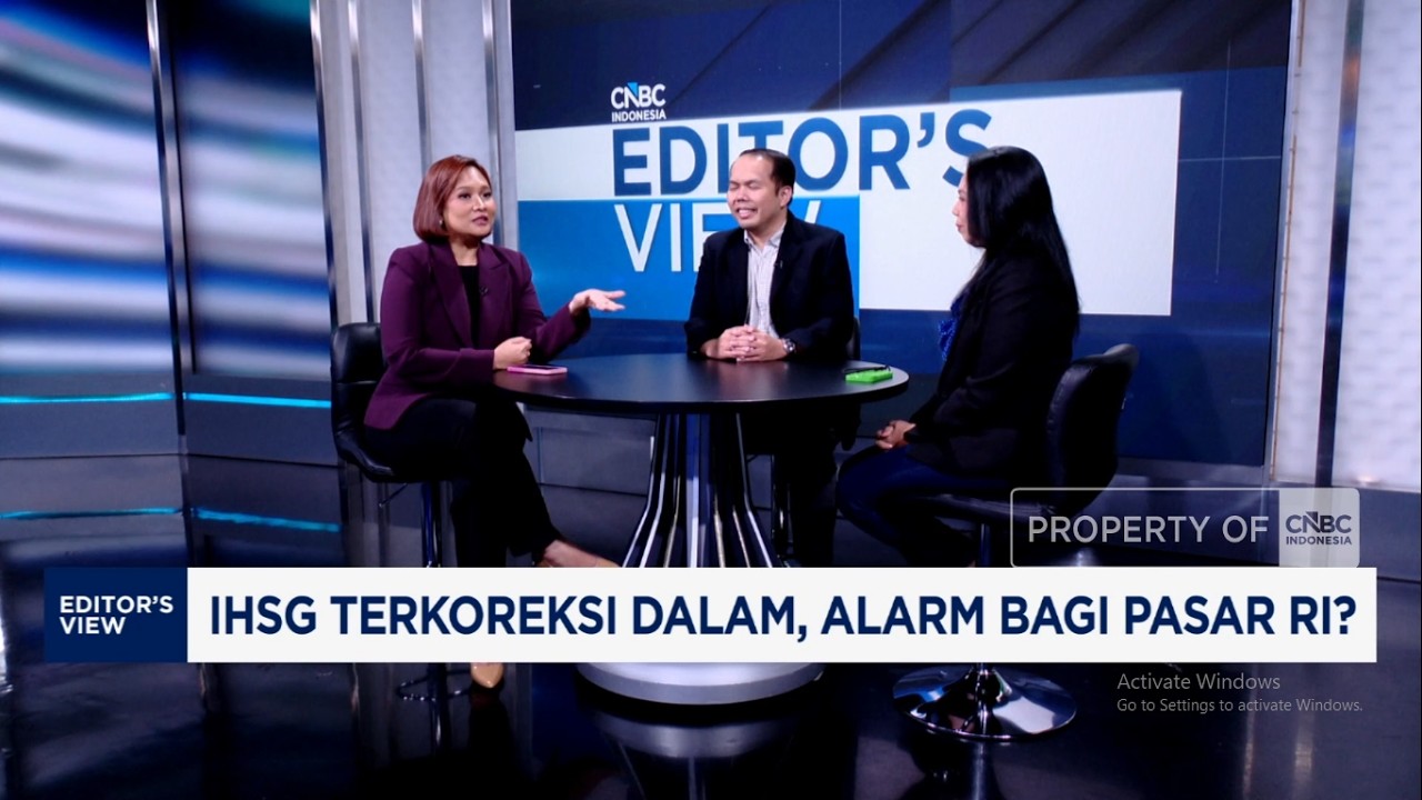 Rupiah & IHSG Terkoreksi Dalam, Alarm Pasar Modal RI Menyala?