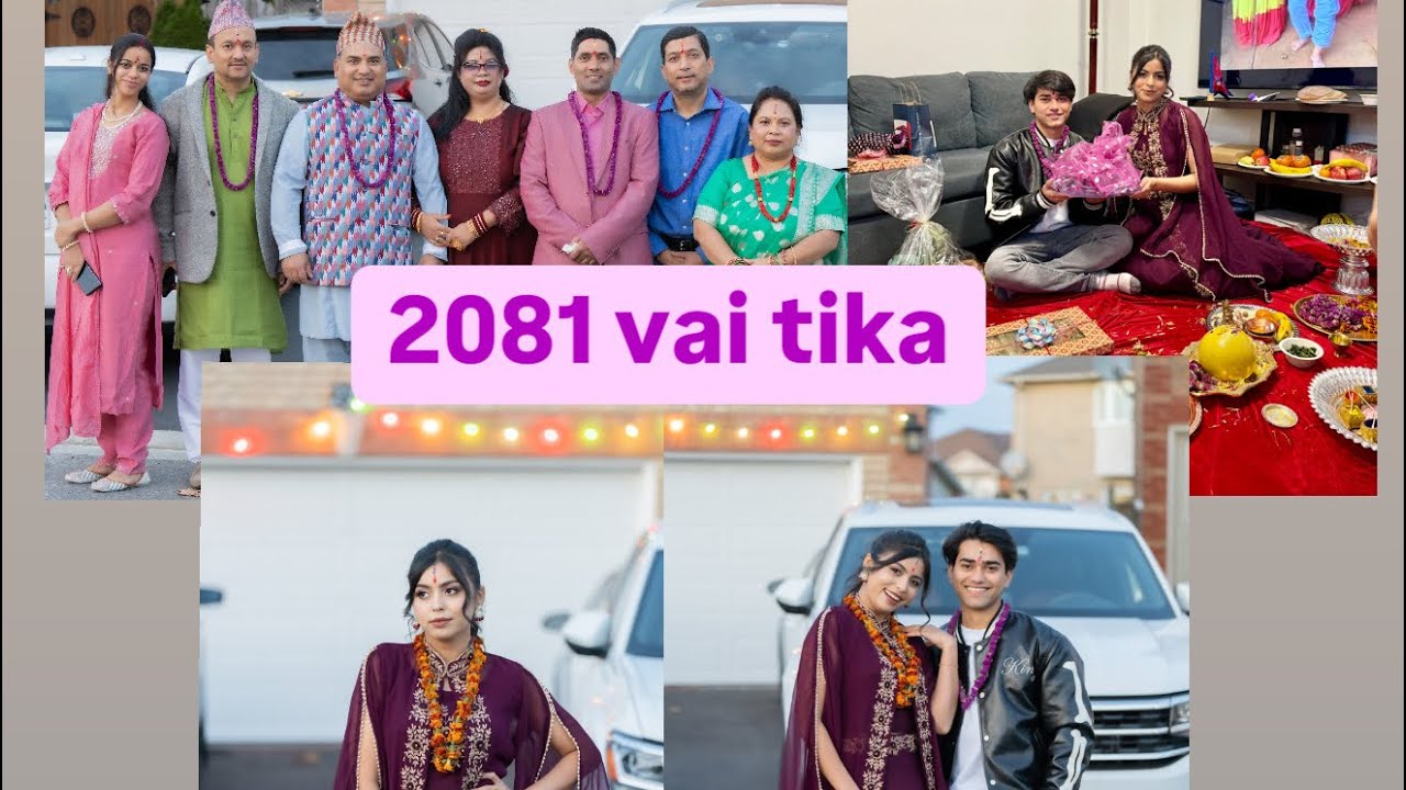 2081 vai tika | nepali vlog | cover video tihar instrumental music | 🇳🇵❤️🇨🇦