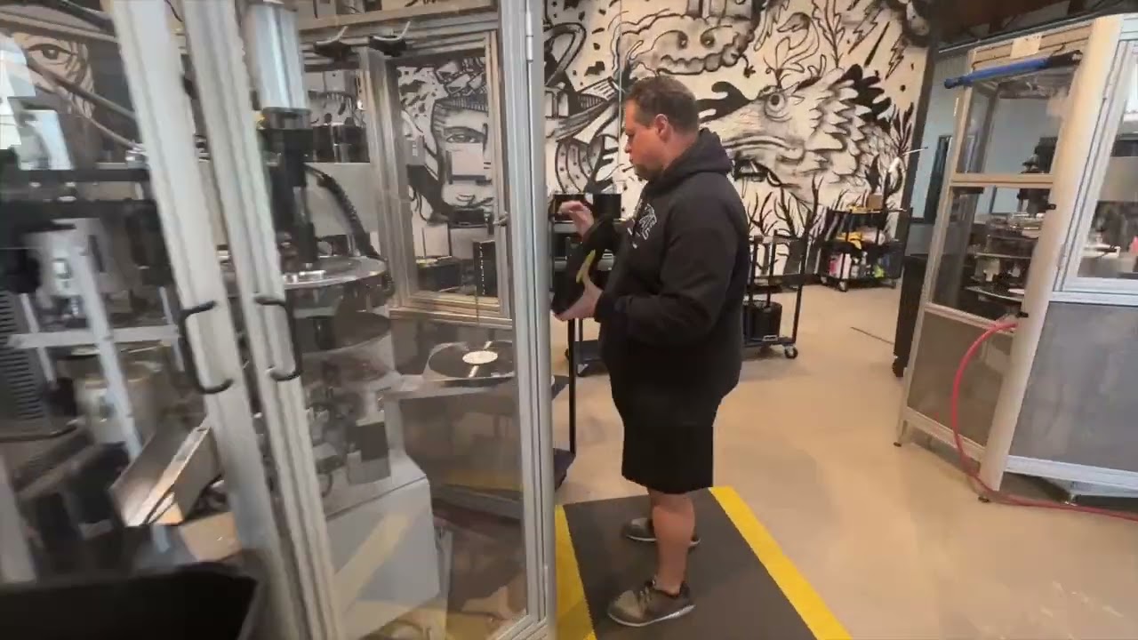 Tour of Paramount Pressing & Plating's facility