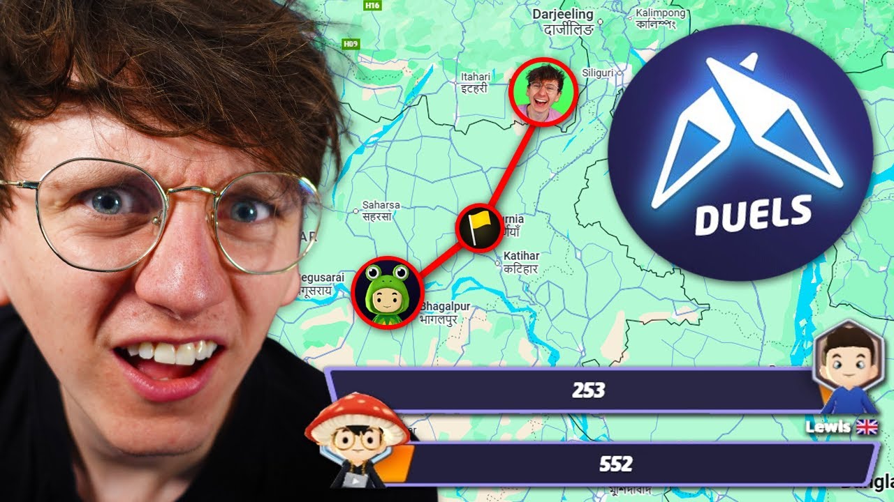 Самый напряженный поединок в Geoguessr на данный момент!