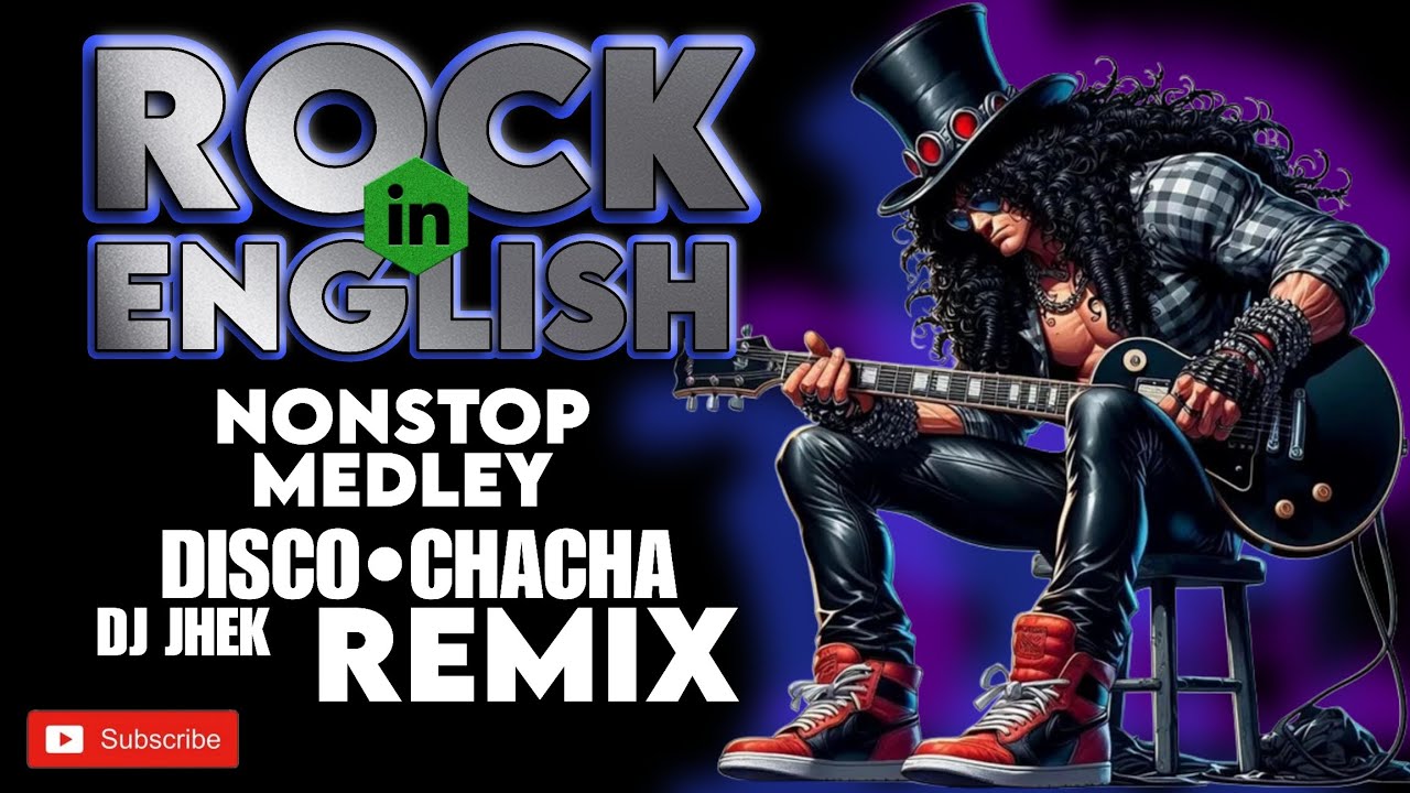 ROCK 80's NONSTOP MEDLEY DISCO CHACHA REMIX | MUSIC MIX | PART MIX | DJ JHEK REMIX