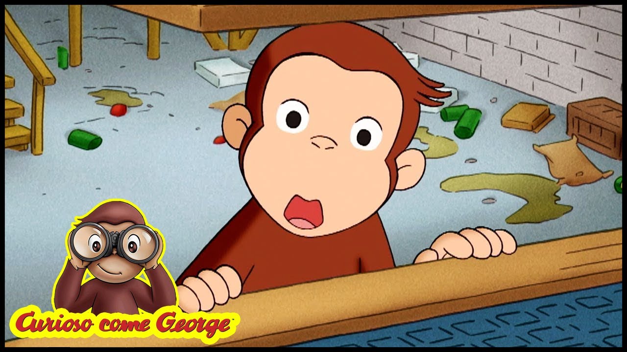 Curioso come George 🐵 Rinchiusi nello Scantinato 🐵 Cartoni Animati per Bambini 🐵  Episodio Completo