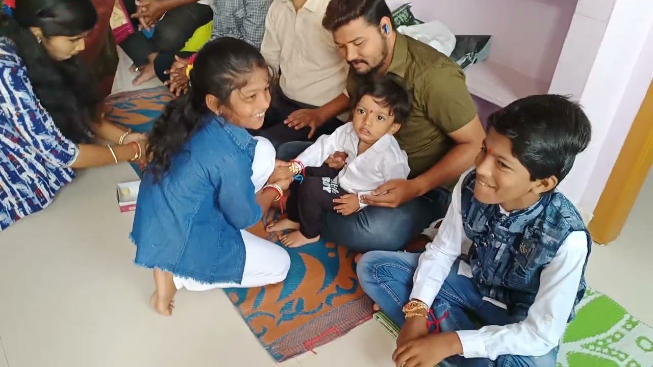 Rakhi festival celebrations my royal family 🥰