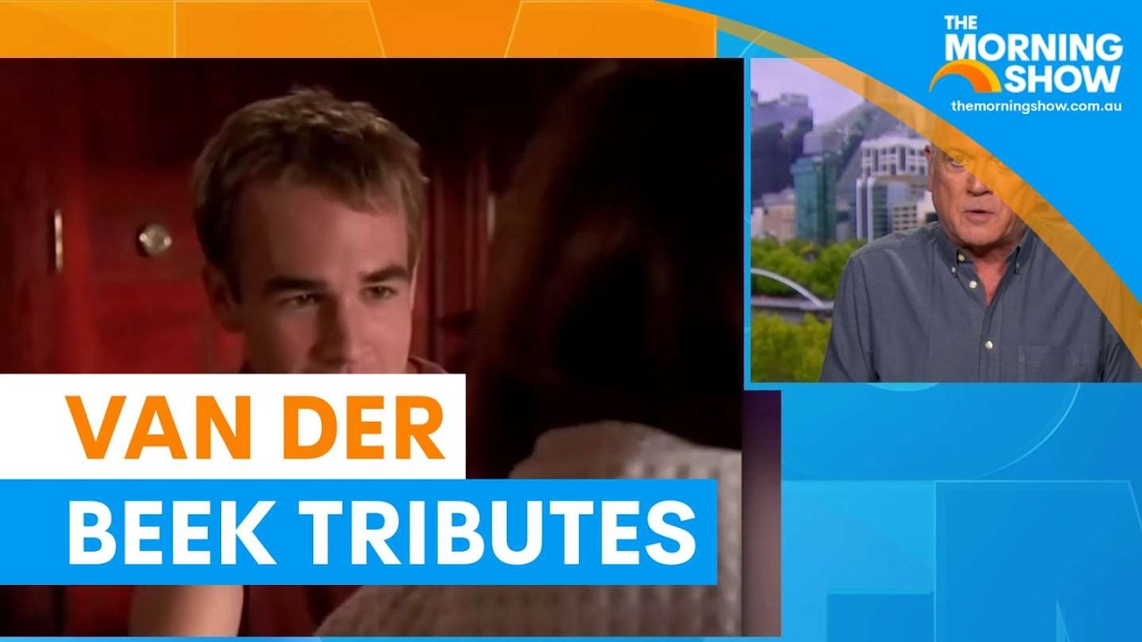 Tributes flow for James Van Der Beek | The Morning Show
