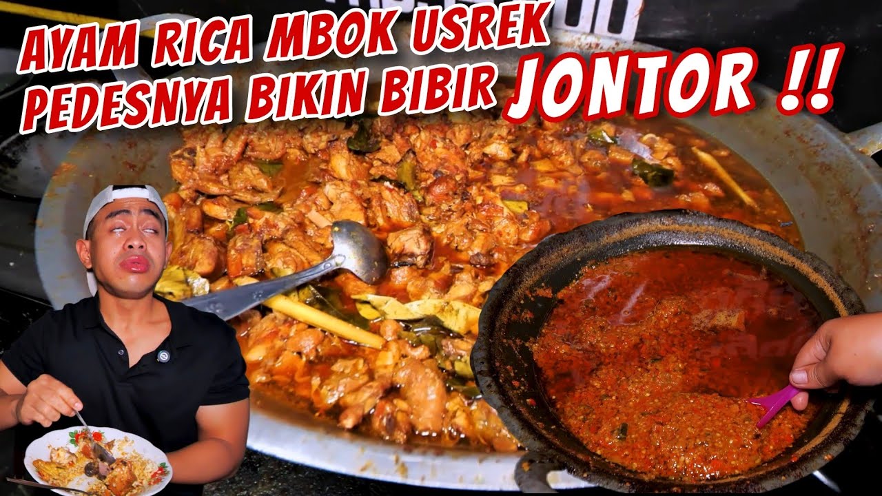 TERSIKSA MAKAN AYAM RICA TERPEDAS DI SOLO!!