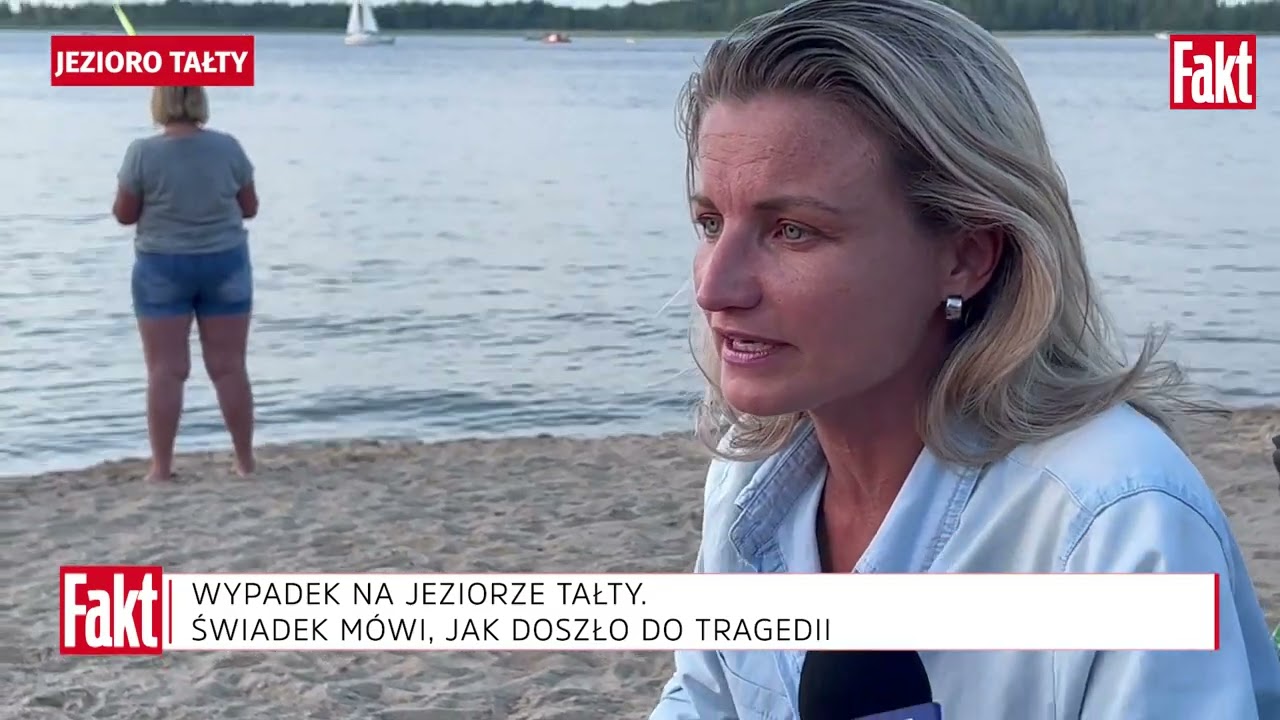 Wypadek łódki na jeziorze Tałty i śmierć 8-latki. Wstrząsający opis świadka | FAKT.PL