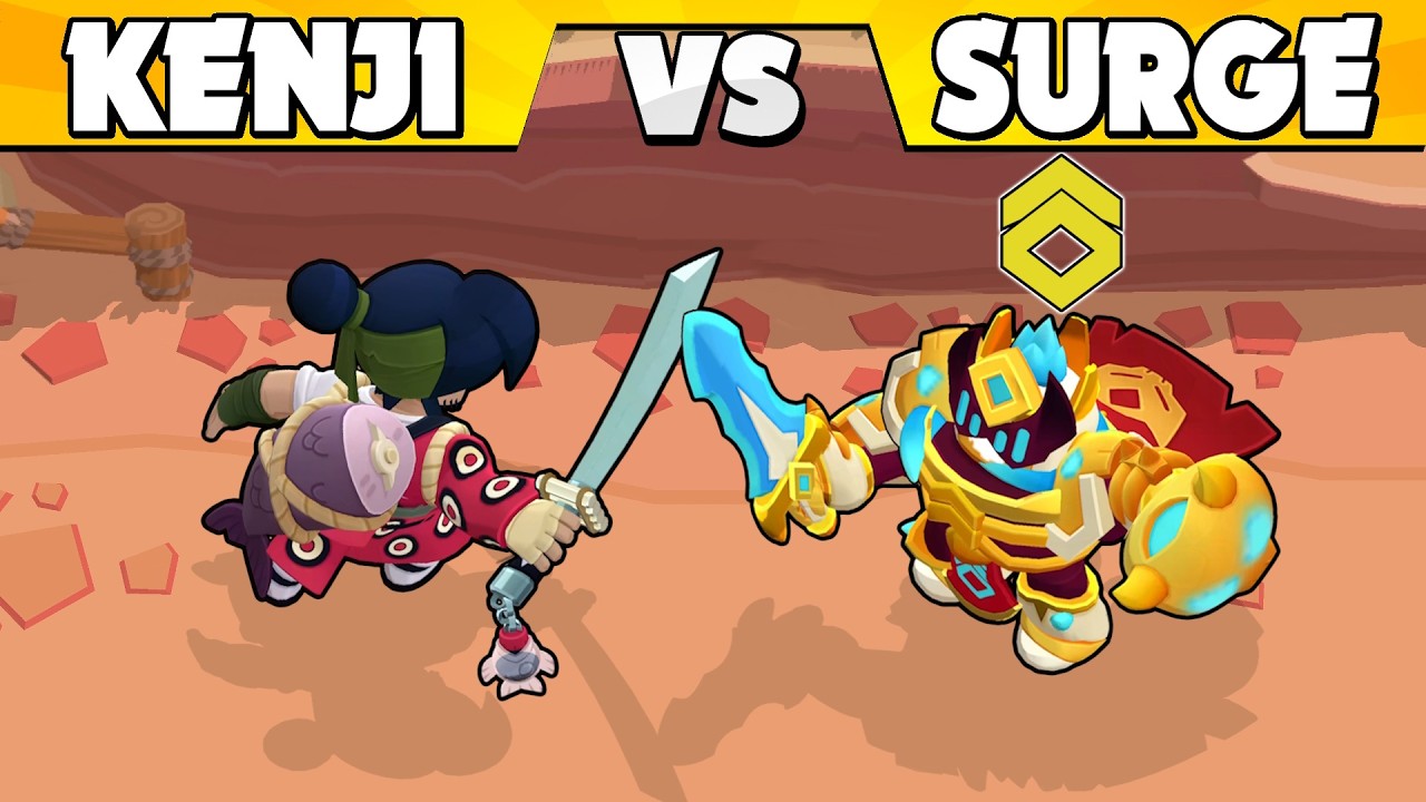 KENJI vs SURGE ⚔ Brawl Stars
