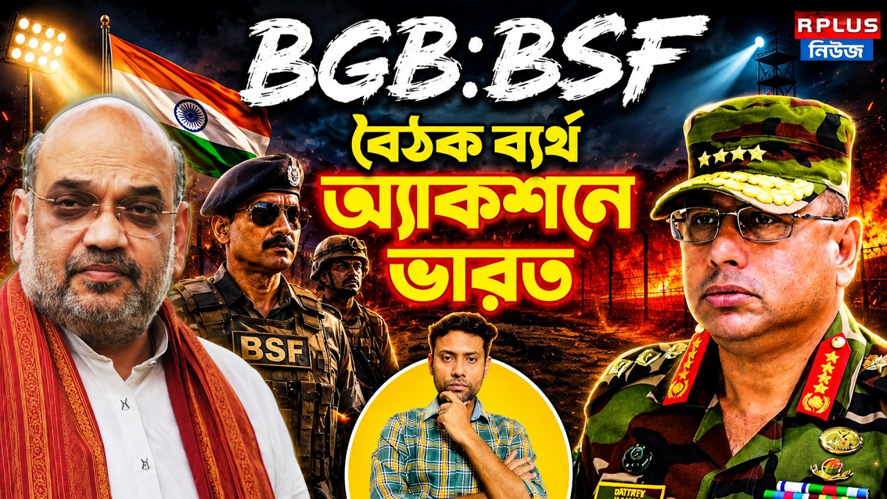 Bangladesh News: BGB-BSF বৈঠক ব্যর্থ! অ্যাকশনে ভারত | India-Bangladesh | WB Politics | BSF vs BGB