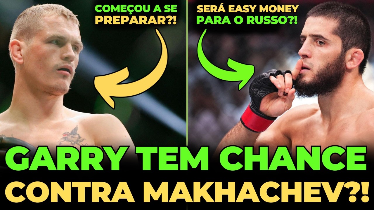 SERÁ QUE O IAN GARRY TEM ALGUMA CHANCE DE VENCER MAKHACHEV?! ELE TÁ SE PREPARANDO!