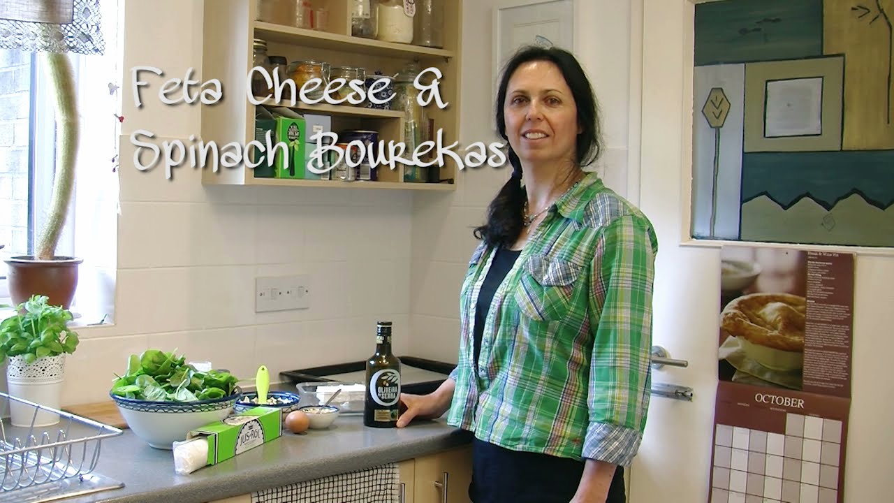 Feta Cheese & Spinach Bourekas