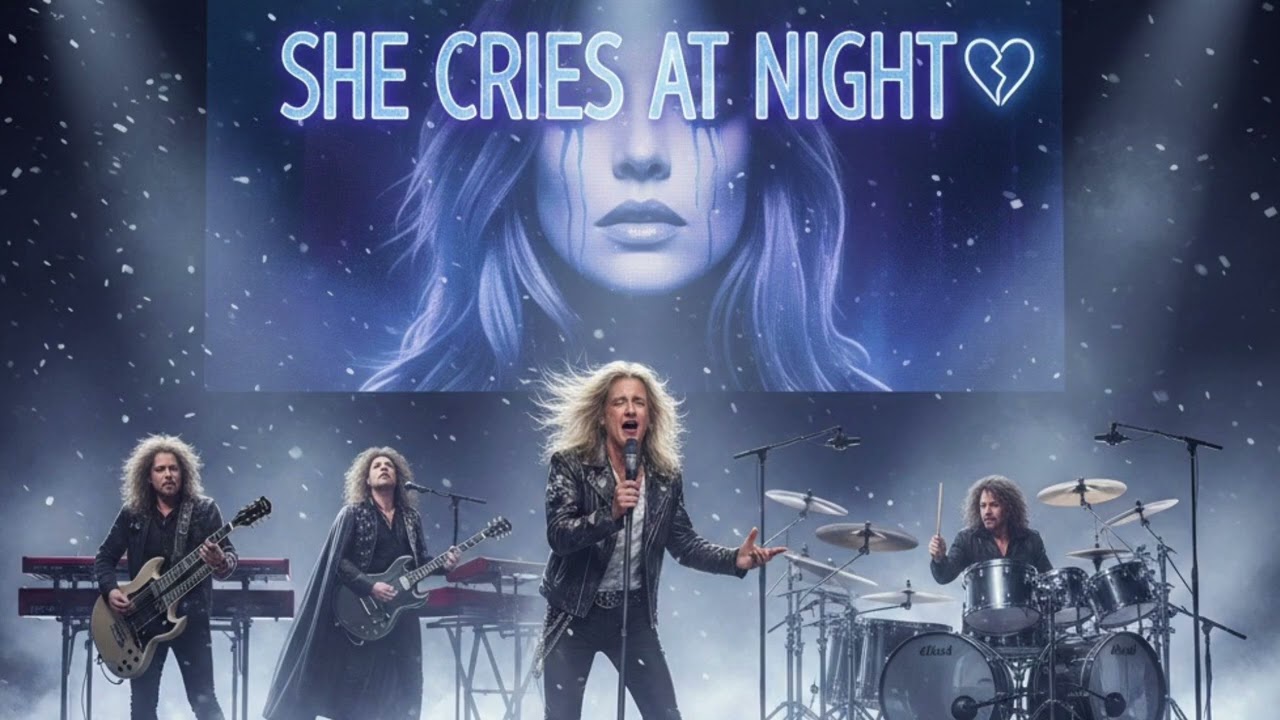 SHE CRIES AT NIGHT - MELODIC ROCK ARENA ROCK POWER BALLAD LOVE SONG