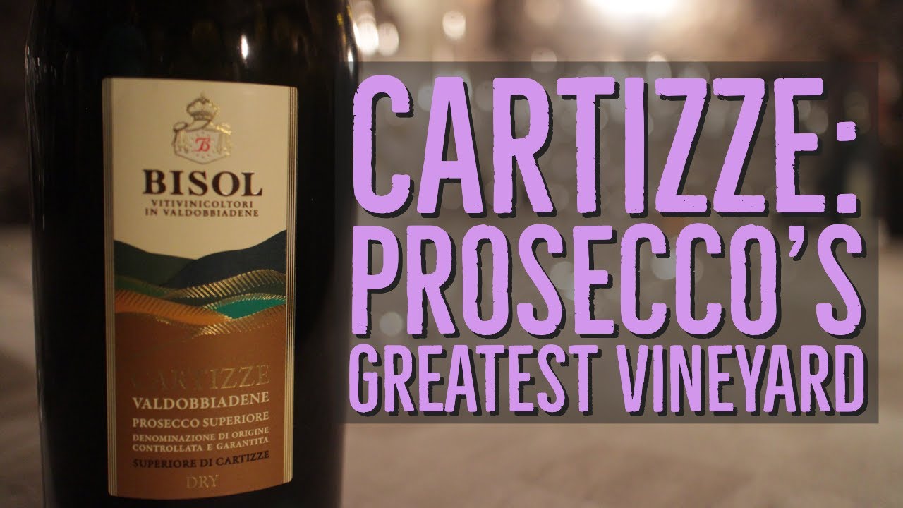 The Greatest Prosecco Vineyard: Cartizze.  Bisol Prosecco Jin Valdobbiadene, Italy.