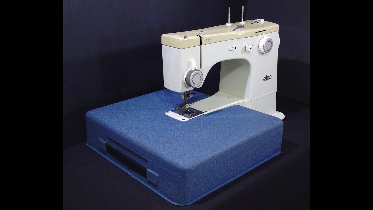 Elna 72C TSP sewing machine slideshow + instructions