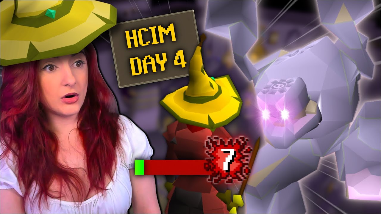 AM I REALLY DEAD?! 💀 Prince Ali Rescue, Below Ice Mountain, ScapeRune & More (HCIM Day 4)