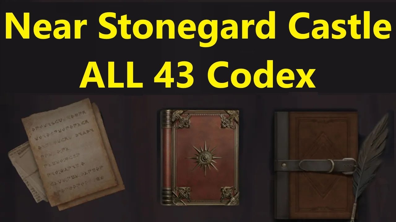 Near Stonegard Castle - ALL 43 Codex - 393 Ornate Coin - Throne And Liberty Collection