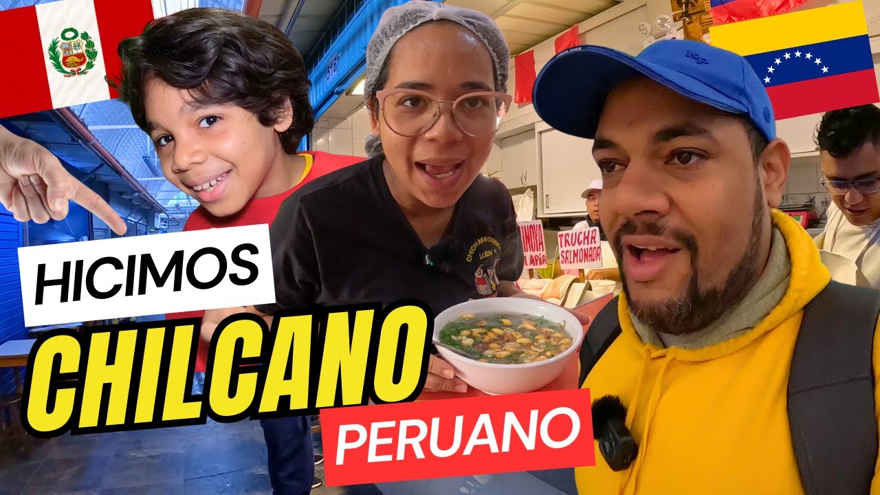 CHILCANO Peruano 🇵🇪 Nos quedó BUENÍSIMO, Venezolanos 🇻🇪 en Perú